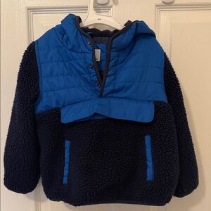 Madison Kids Puffer Jacket in Blue and Black